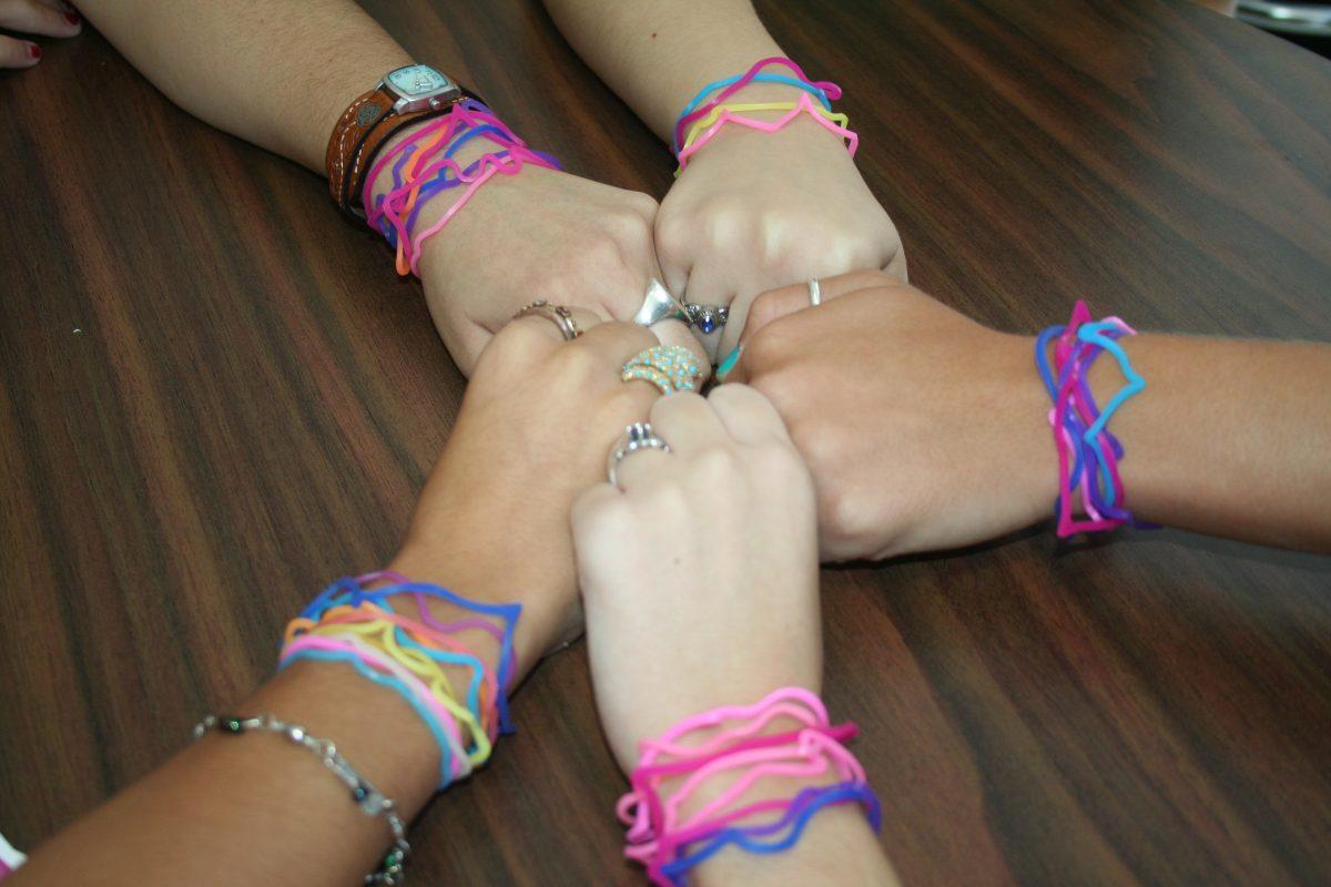 Silly Bandz are this year's must have wrist wear.