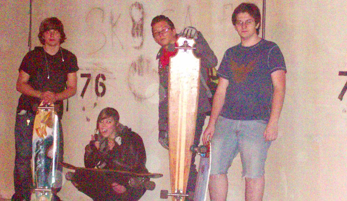 Gary Bible(Far Left), Olivia Bent(Left), Jakob Villareal(Right), Travis Doyle(Far Right).