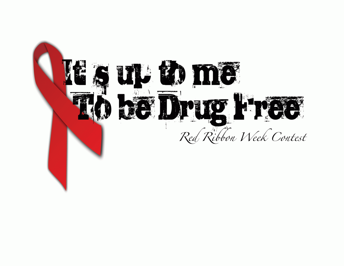 red ribbon week graphic made by Patty Zaragoza