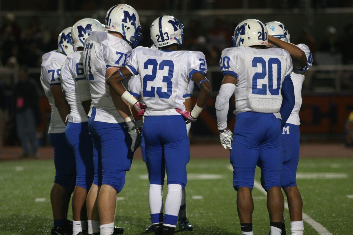 The future for these football players is cloudy. Photo by 