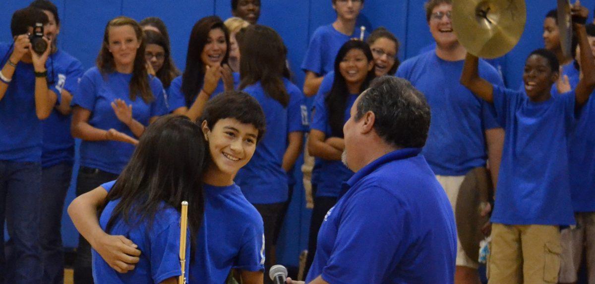 No Place for Romance-Pep Rally Proposal