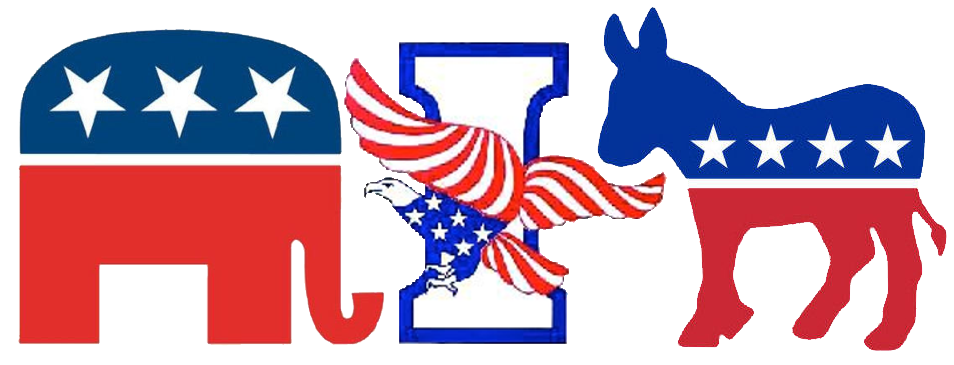 The Democrats, Independents, and Republican parties.
Graphic by Vilch Gleans (blogspot.com)