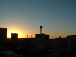 San Antonio sunrise.
Natural light is a great way to wake yourself up in the morning.