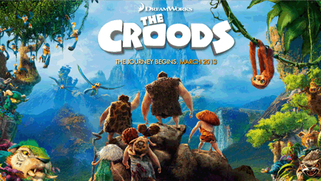 The poster for The Croods poster by cgwires.com