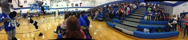 Panoramic of the gym
Photo by Sarah Morales