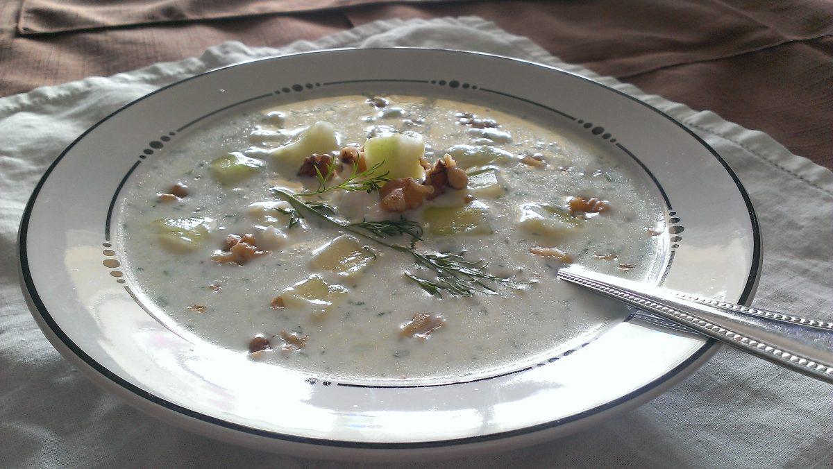 Offbeat Bites: Greek Tzatziki Soup