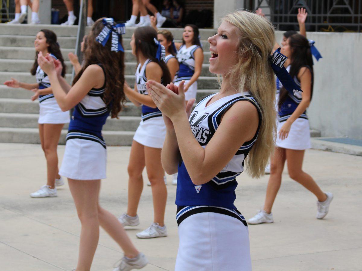 Sidney Villa at the Homecoming Pep Rally.
photo by Jasmine Martinez