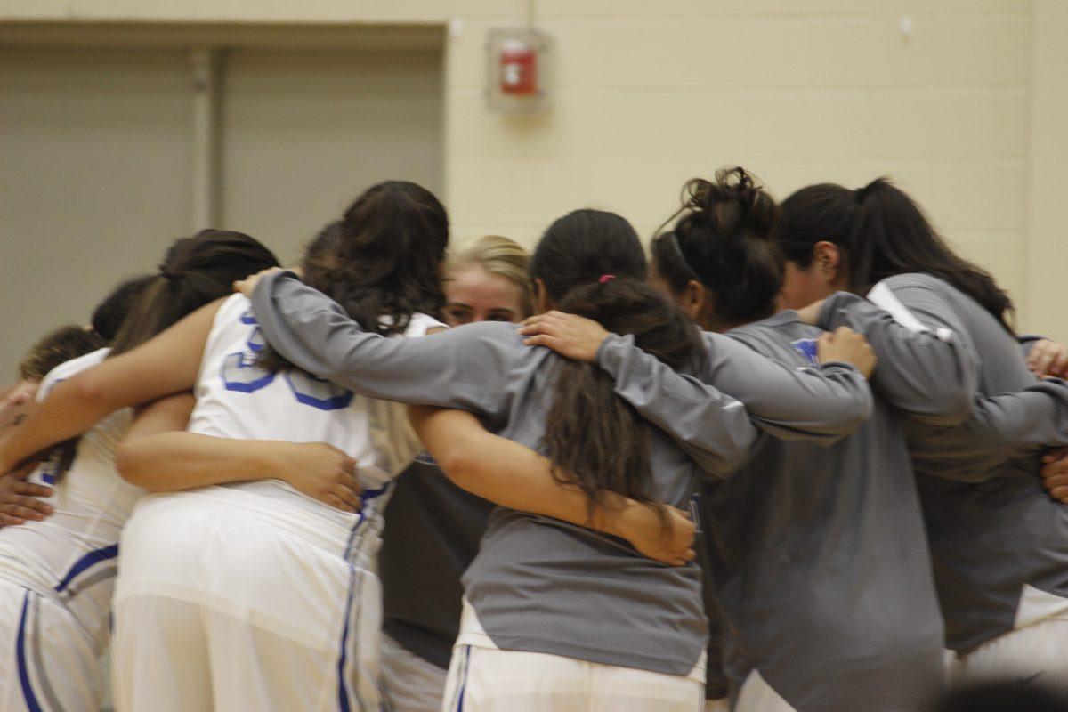 Girls Varsity Basketball's first game