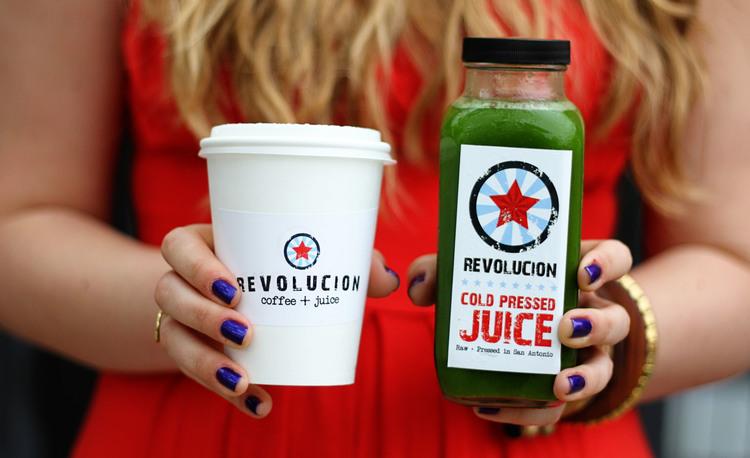 Photo from Revolucion Coffee + Juice.