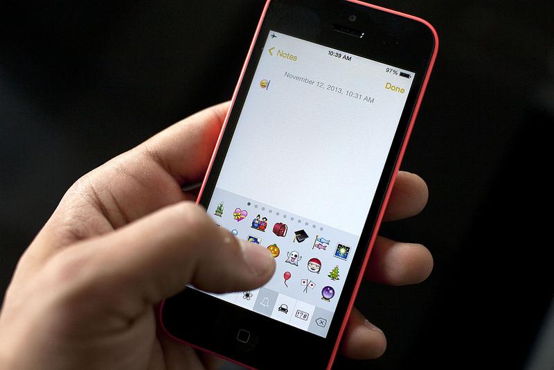 Emojis have become a substancial part of texting
Source: foter.com