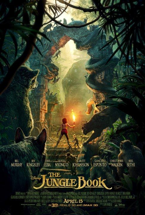 The movie poster for the new version of The Jungle Book.
Photo by www.imdb.com