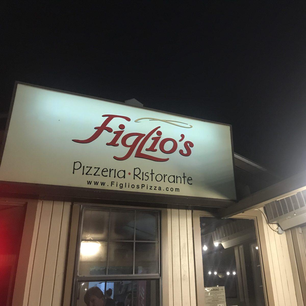 The outside of Figlio's Pizzeria Ristorante.