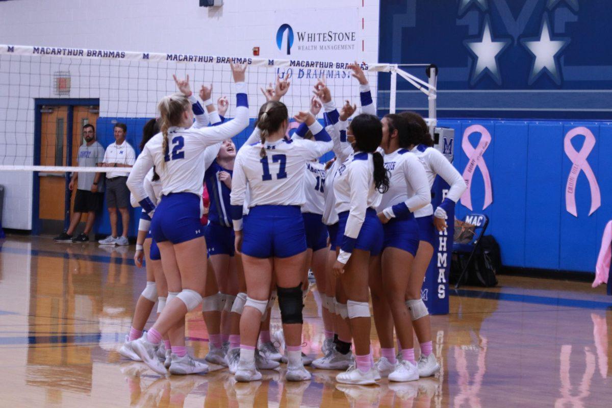 Varsity Volleyball team. photo by Jocelyn Mada 