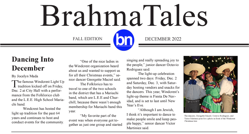 Brahma Tales Print Edition Fall 2023