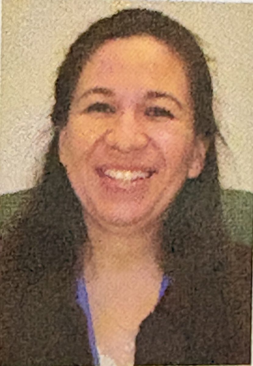 Ms. Cristina Esparza in one of her fist yearbook portraits at Mac in 2007.